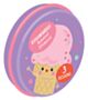 Sweet Scented Scratch & Sniff Stickers Tin - Strawberry