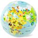 Tiger Tribe Inflatable World Globe - Baby Animals (30cm)