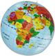 Tiger Tribe Giant Inflatable Globe (50cm)