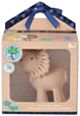 Tikiri My First Zoo Animal Organic Teether Rattle - Lion