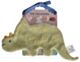 Tikiri Organic Sensory Scrunchie Toy - Triceratops