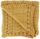 O.B. Designs Handmade Crochet Baby Blanket - Turmeric