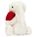 Jellycat Bashful Red Love Heart Bunny - Little (20cm)
