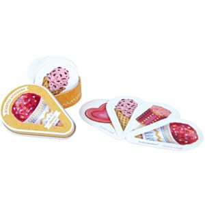 Cherry Ice Cream Scratch & Sniff Stickers Tin