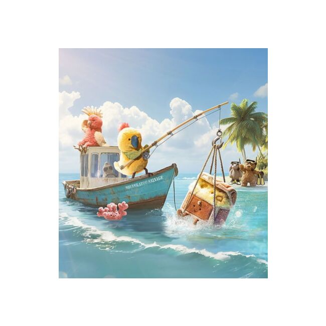 Jellycat Budgeby Parrot (26cm)