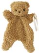 Alimrose Charlie Bear Paci Comforter - Caramel (28cm)