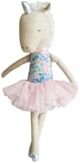 Alimrose Yvette Unicorn Doll - Lilly Blue (43cm)