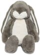 Bunnies by the Bay Little Floppy Nibble Bunny - Medium Coal (34cm)