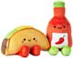 Hallmark Better Together Taco & Hot Sauce Magnetic Plush - Extra Large