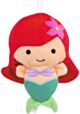 Hallmark Small Stars Disney Little Mermaid Ariel Plush Ornament (11cm)