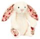 Jellycat Bashful Blossom Cream Bunny Berry - Little (20cm)