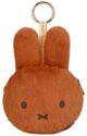 Miffy Plush Purse Keychain Bag Charm - Brown (15cm)