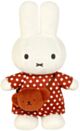 Miffy Plush with Polka Dot Dress & Boris Bag - Brown (23cm)