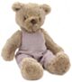 Nana Huchy Mr Honey Bear - Lilac Overalls (40cm)