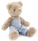 Nana Huchy Baby Honey Bear - Baby Blue Overalls (22cm)