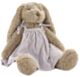 Nana Huchy Mrs Honey Bunny - Lilac Stripe Dress (40cm)