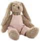 Nana Huchy Mr Honey Bunny - Pink Stripe Overalls (40cm)