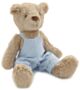 Nana Huchy Mr Honey Bear - Baby Blue Overalls (40cm)