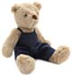 Nana Huchy Mr Honey Bear - Navy Overalls (40cm)