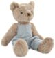 Nana Huchy Mr Honey Bear - Blue Stripe Overalls (40cm)