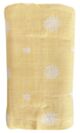 OB Designs Muslin Swaddle Wrap - Lemon Daisy Print (120cm)
