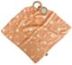OB Designs Muslin Security Blanket - Peach Daisy Print (40cm)