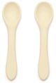 OB Designs Eco-Friendly Silicone Baby Spoon 2pk - Coconut