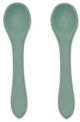 OB Designs Eco-Friendly Silicone Baby Spoon 2pk - Ocean