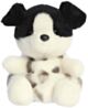 Palm Pals Snorkels Black & White Dog (15cm)
