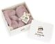 Jellycat Bashful Luxe Rosa Bunny Soother