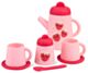 Tiger Tribe Silicone Tea Set - Strawberry Patch