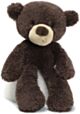 Gund Fuzzy Bear - Chocolate (33cm)