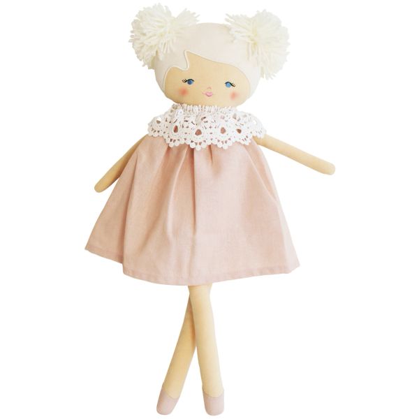 Alimrose Aggie Doll Pale Pink 45cm