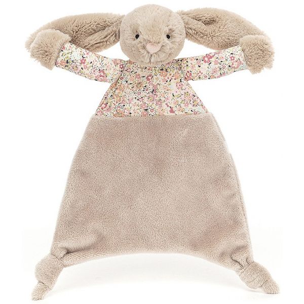Jellycat Bashful Blossom Bea Beige Bunny Comforter 25cm