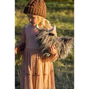 Nana Huchy Heidi the Highland Cow - Charcoal (33cm)