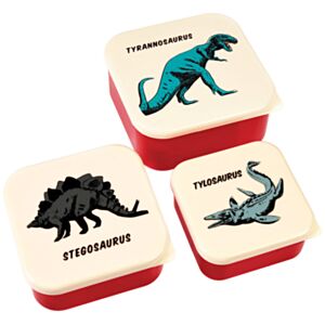 Rex London Prehistoric Land Set of 3 Snack Boxes