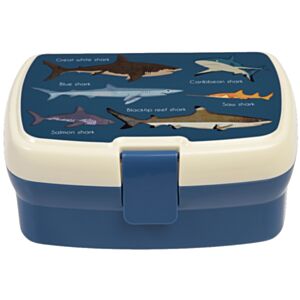 Rex London Sharks Lunch Box with Tray