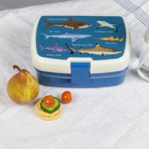 Rex London Sharks Lunch Box with Tray